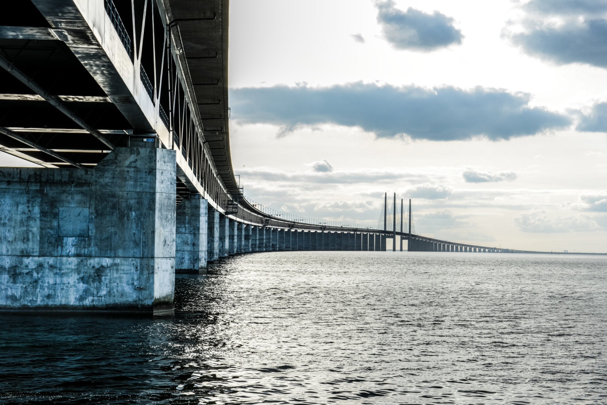 Öresundbrücke von Kopenhagen nach Malmö