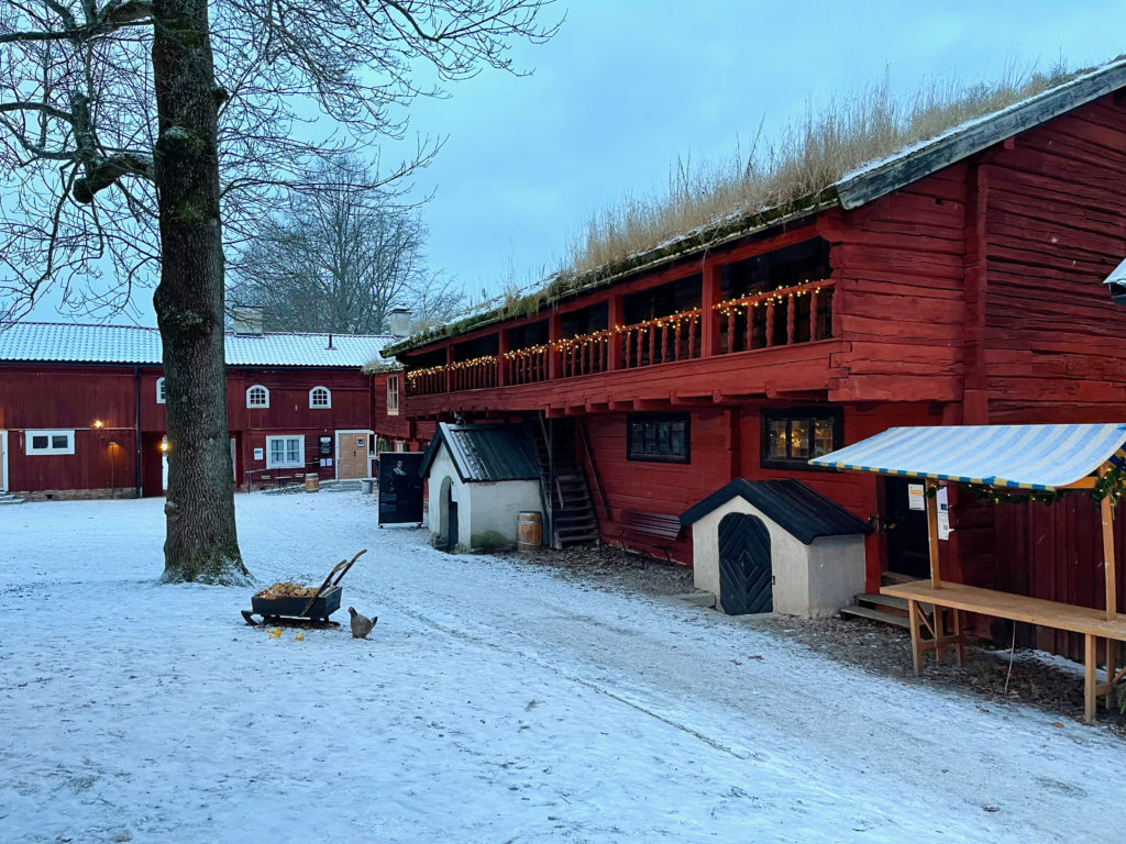 Kungsstugan Örebro im Winter 