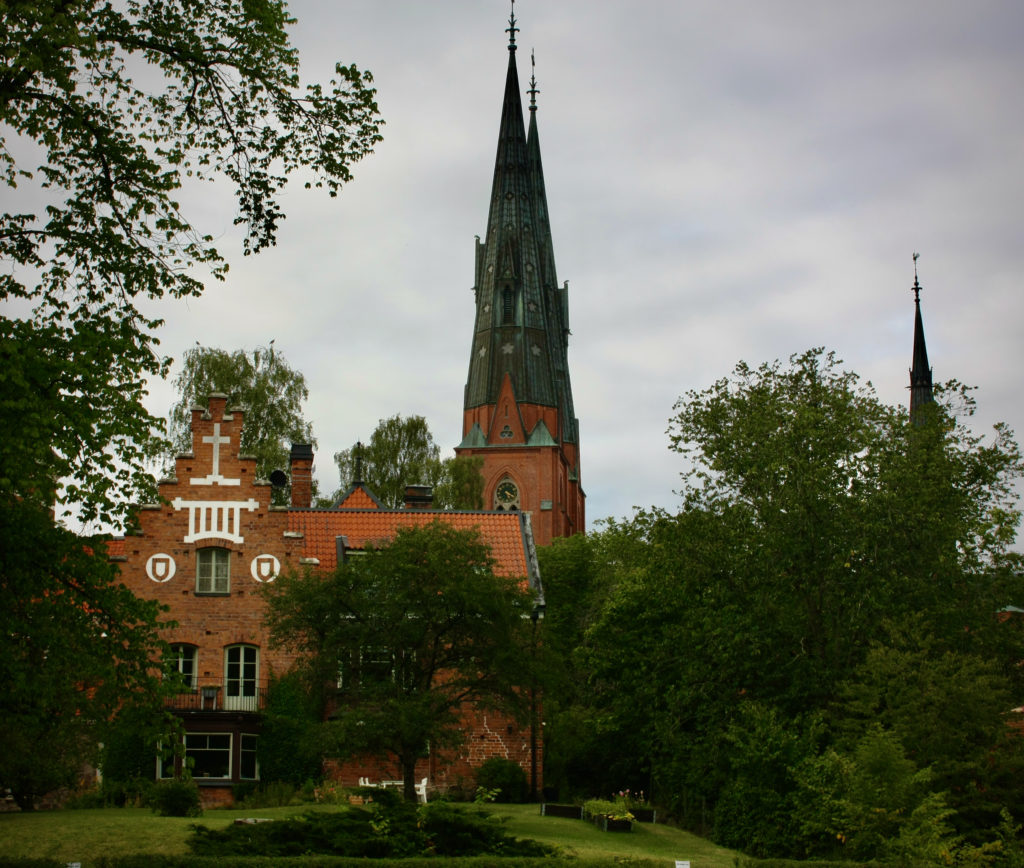 Der Dom St. Erik in Uppsala , auch Erikskirche genannt