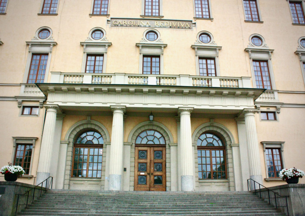 Die Universität von Uppsala, Biobliothek Carolina Redivia